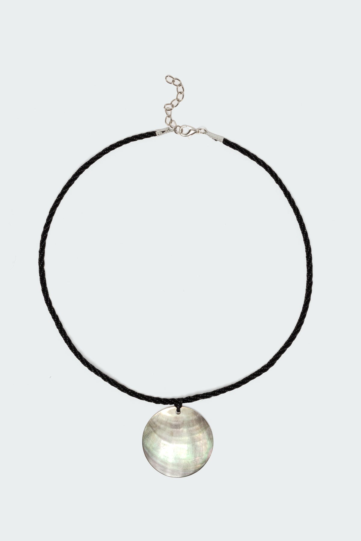 Twisted Cord Pendant Necklace