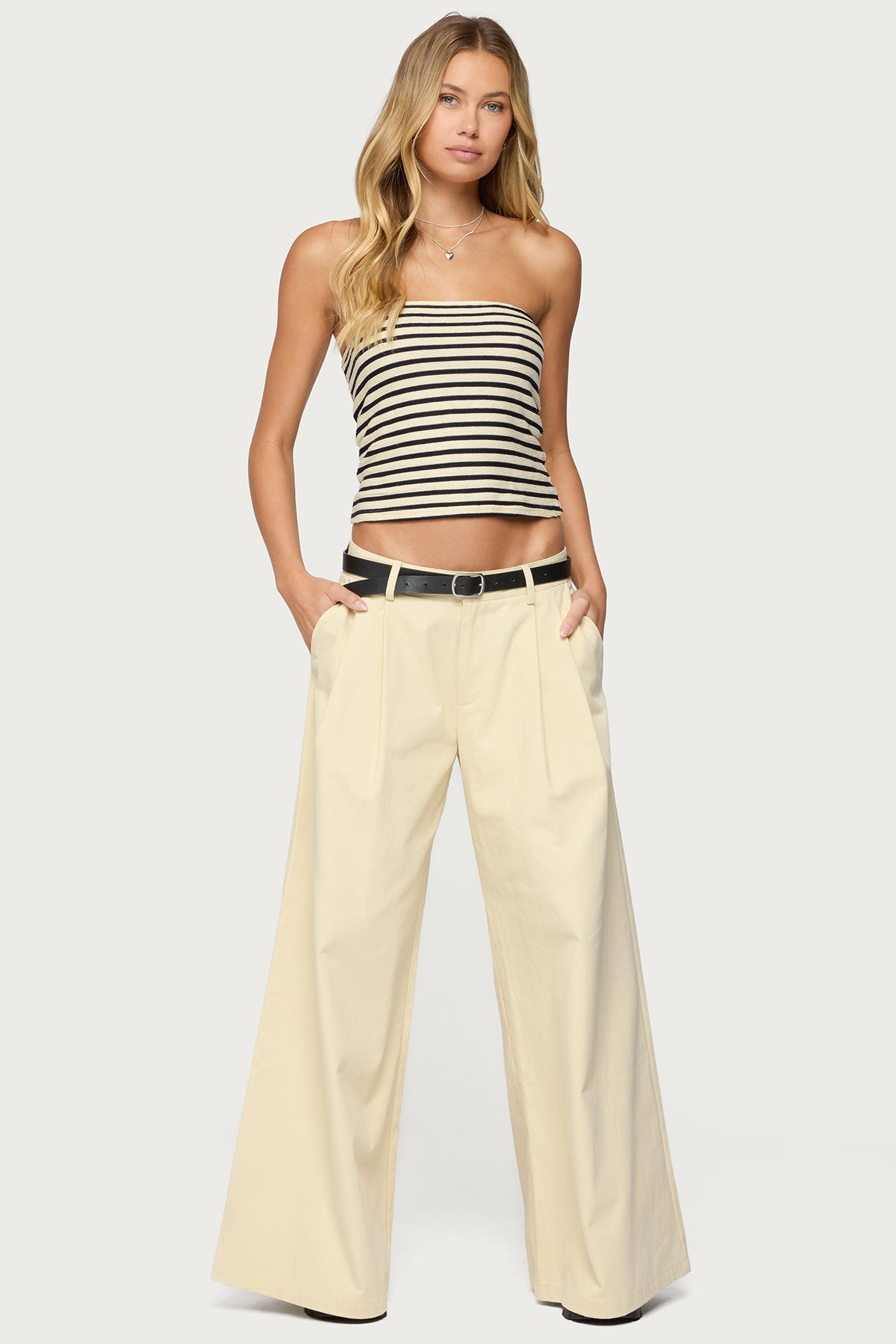 Odora Striped Tube Top