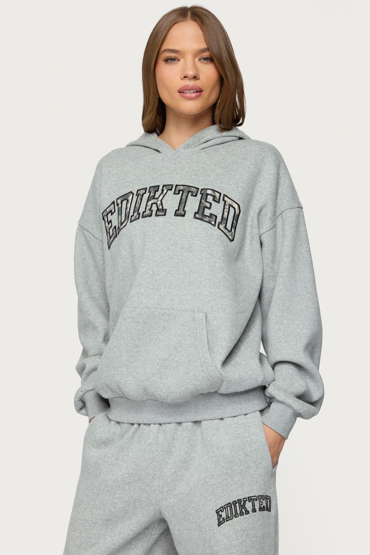 Camo Crush Edikteds Oversized Hoodie