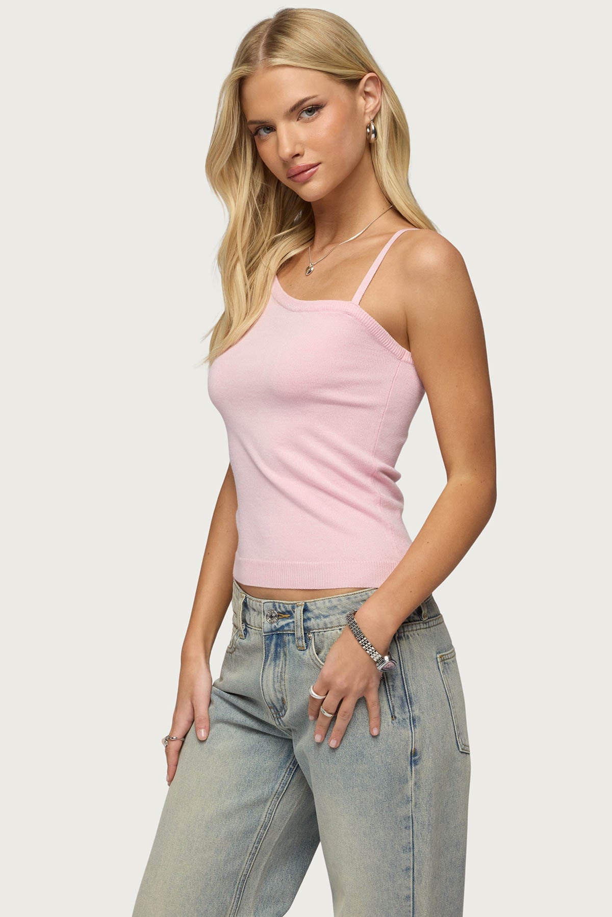 Lorelai Asymmetric Knit Top