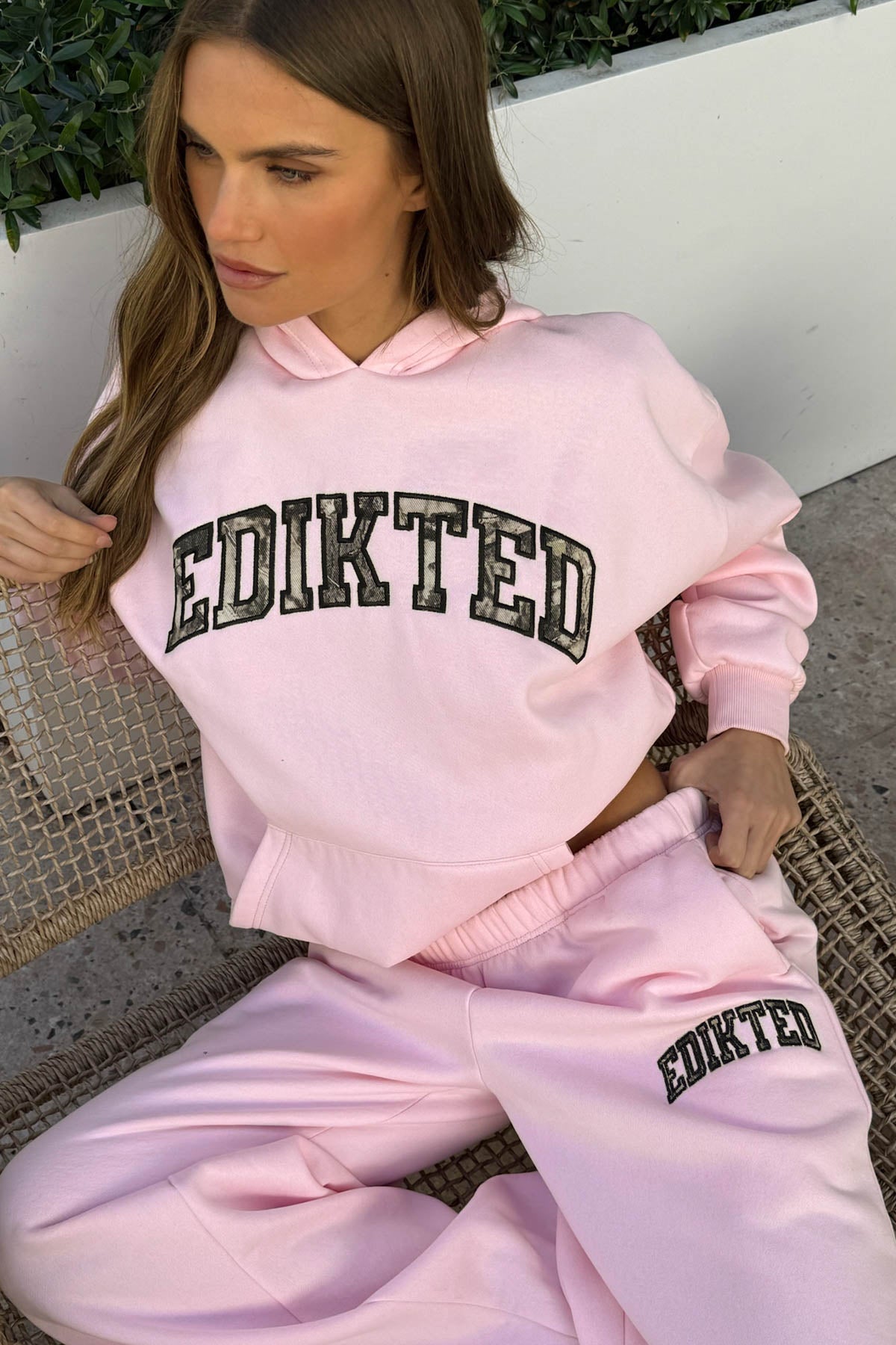 Camo Crush Edikteds Oversized Hoodie