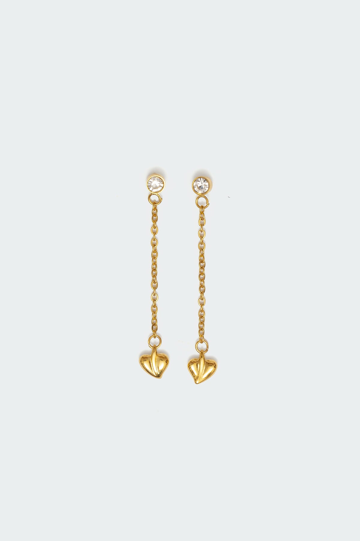 Dangley Heart Earrings