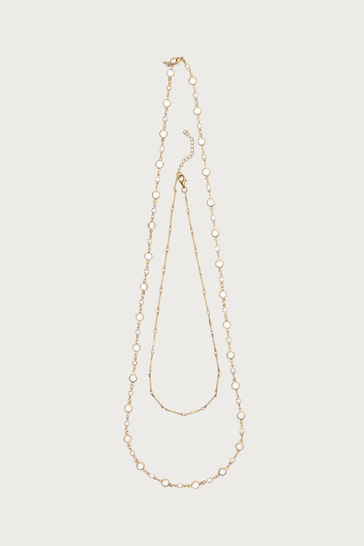 Faux Crystal Necklace Pack