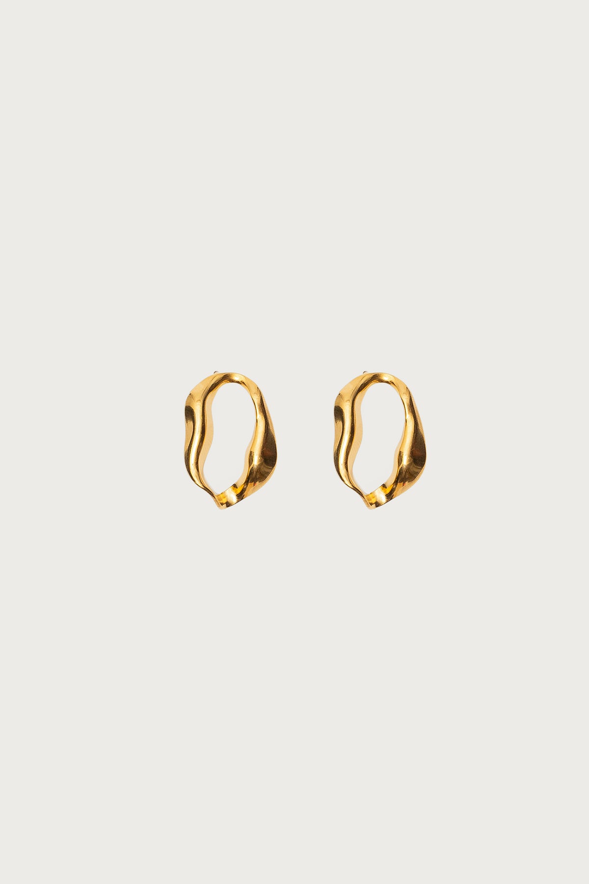 Effortless Abstract Stud Earrings