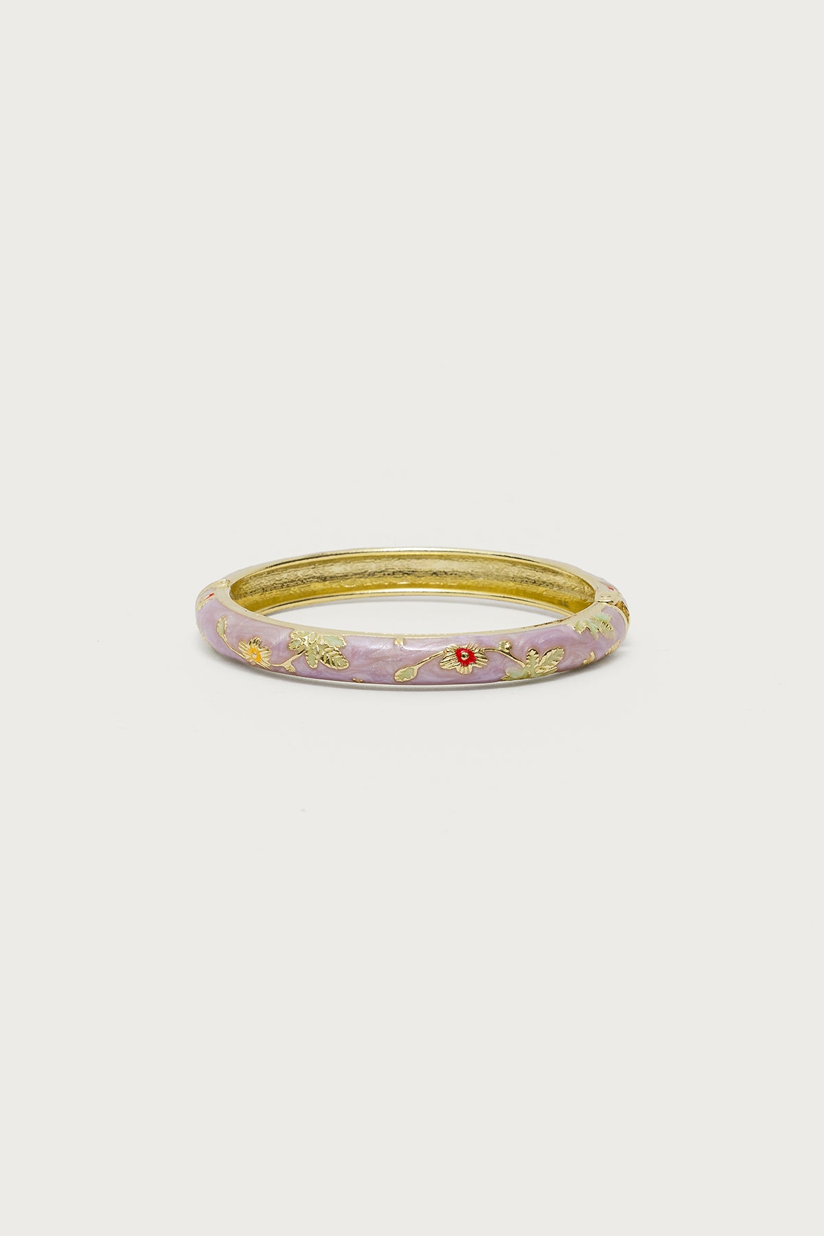 Vintage Floral Bangle Bracelet