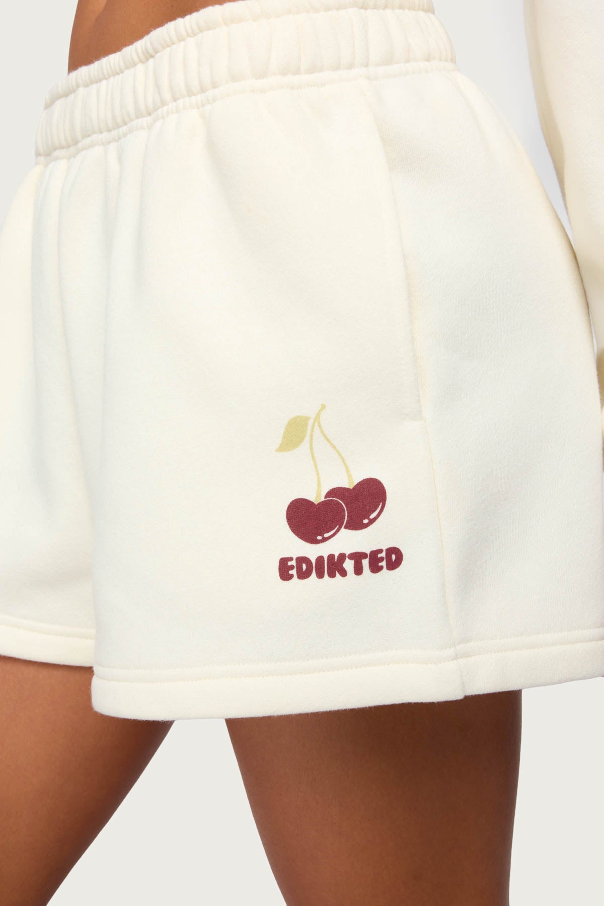 Cherry Babe Sweat Shorts