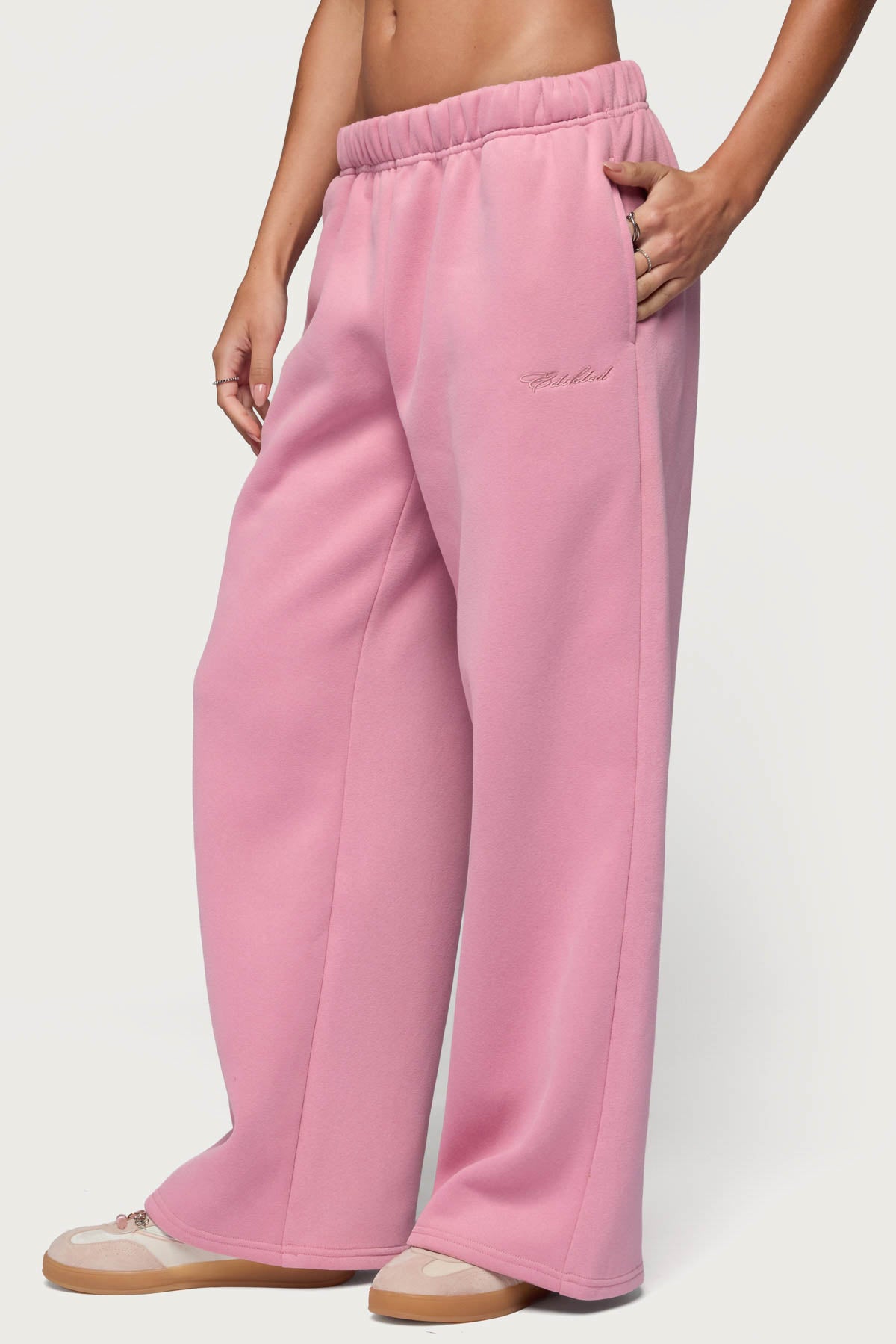 Basic Girl Wide Leg Edikteds Sweatpants