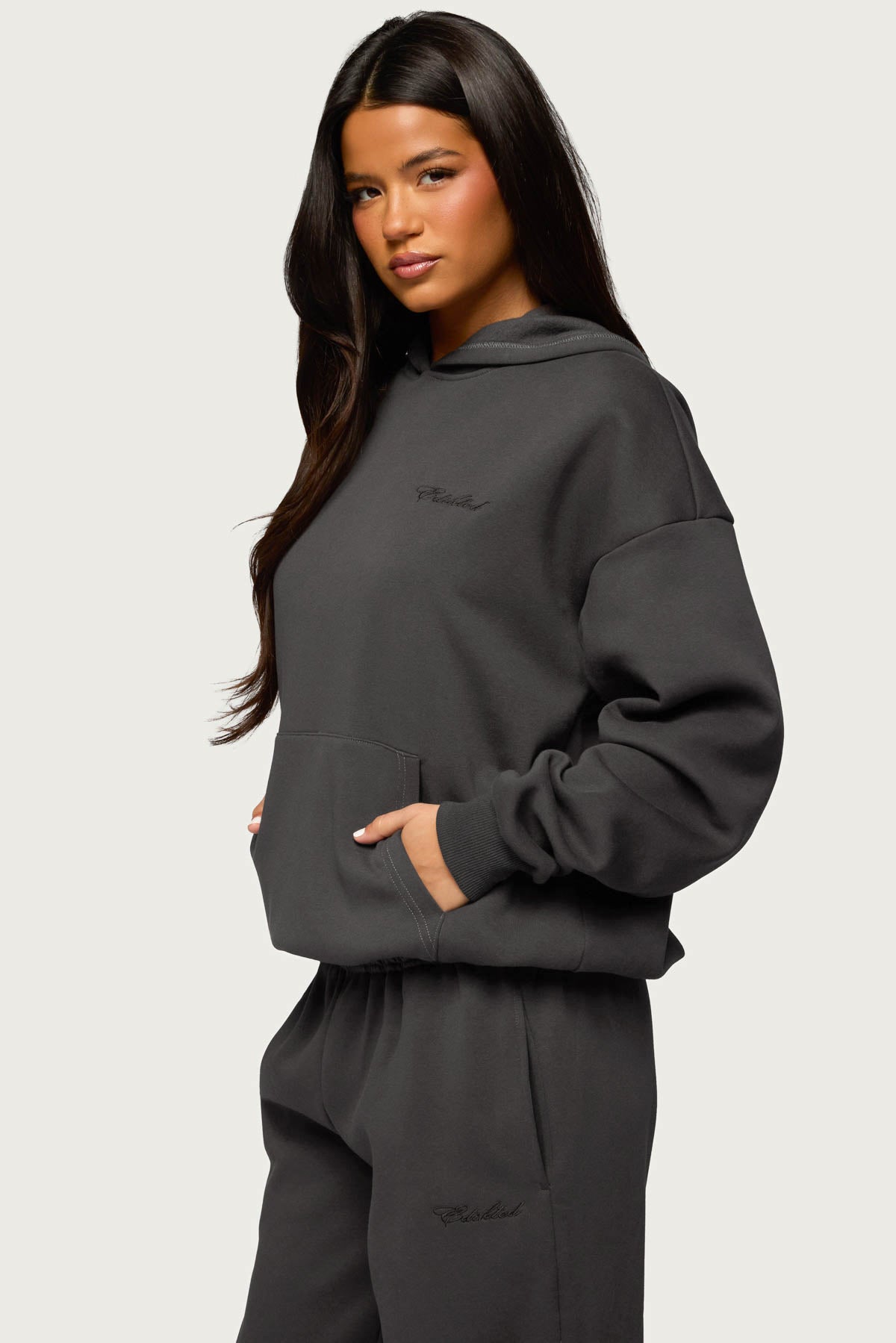Basic Girl Oversized Edikteds Hoodie