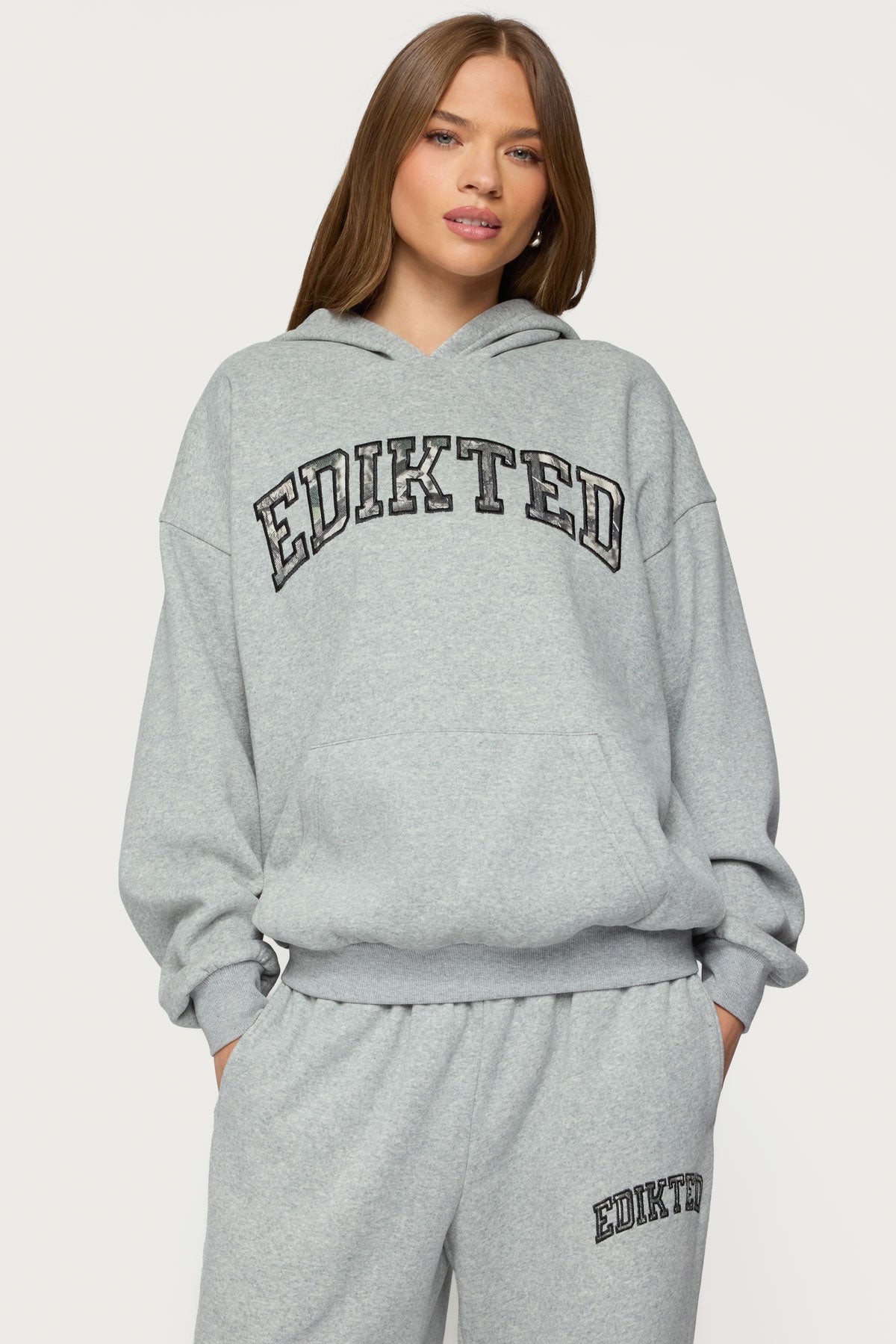 Camo Crush Edikteds Oversized Hoodie