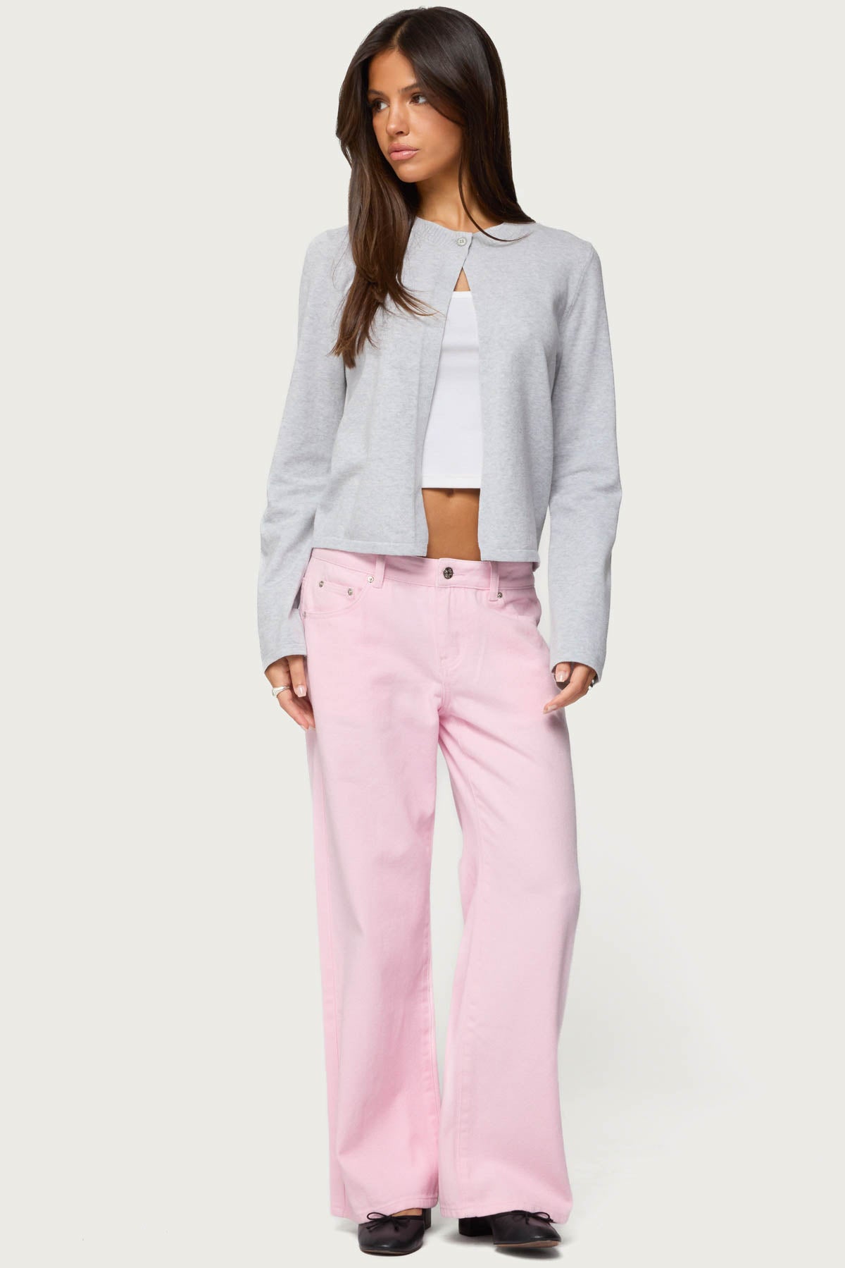 Petite Roman Low Rise Slouchy Jeans