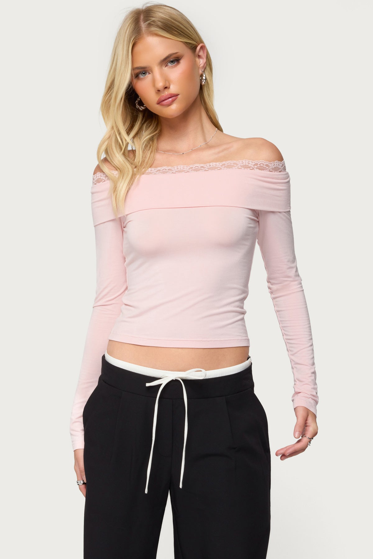 Janus Lacey Fold Over Top