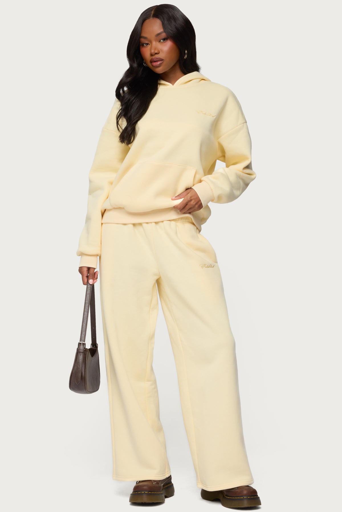 Basic Girl Wide Leg Edikteds Sweatpants