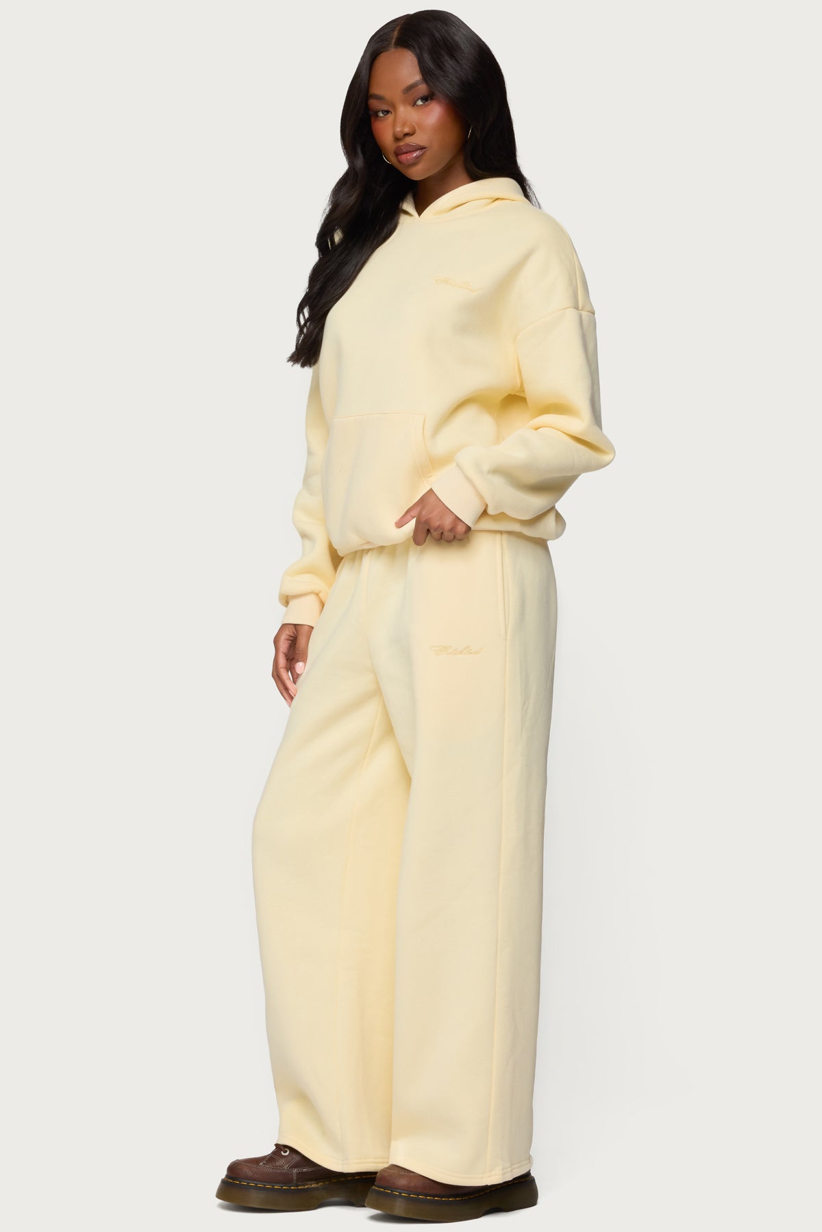 Basic Girl Wide Leg Edikteds Sweatpants