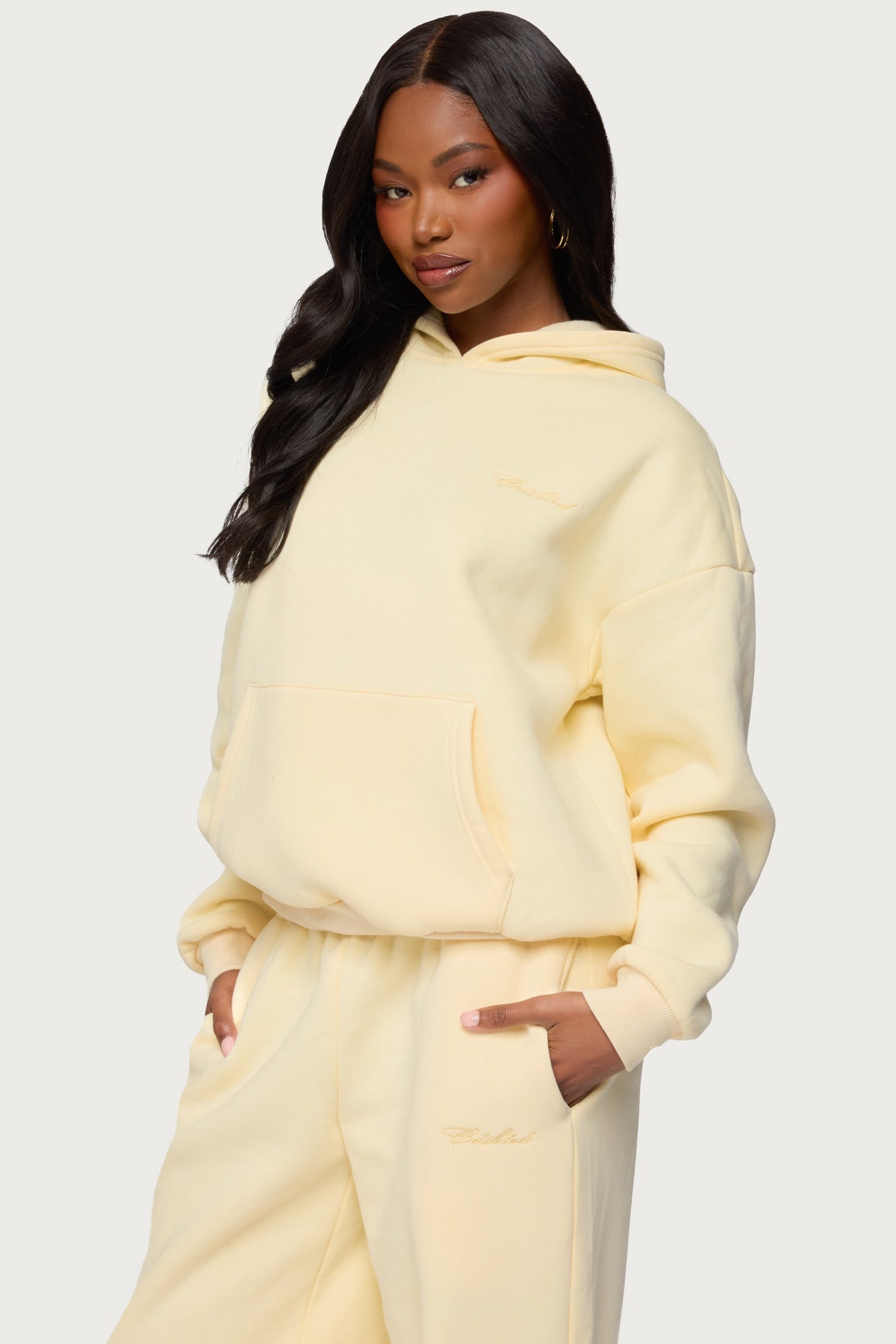 Basic Girl Oversized Edikteds Hoodie
