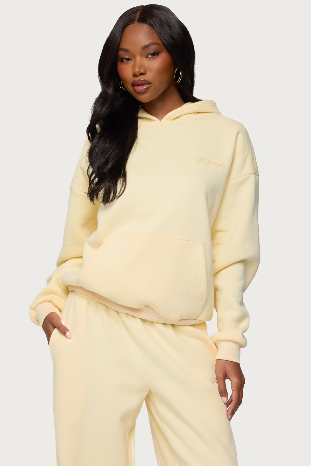 Basic Girl Oversized Edikteds Hoodie