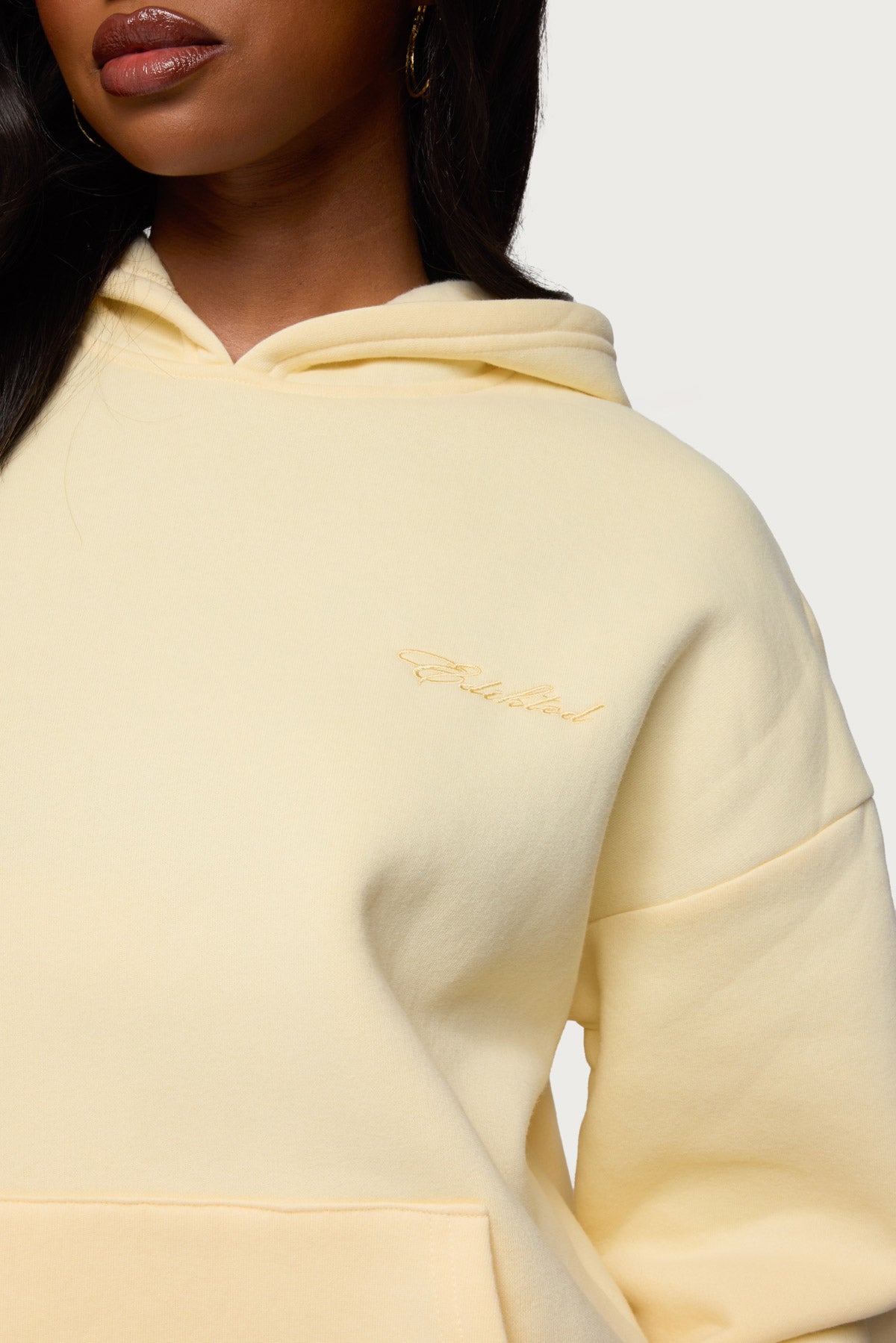 Basic Girl Oversized Edikteds Hoodie