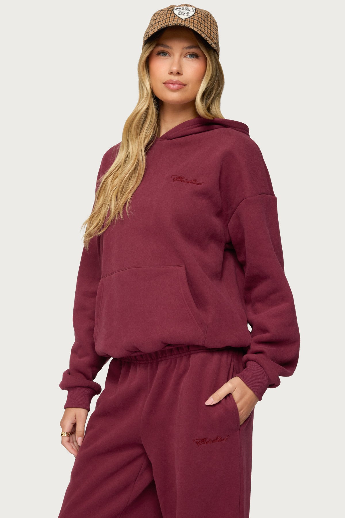 Basic Girl Oversized Edikteds Hoodie