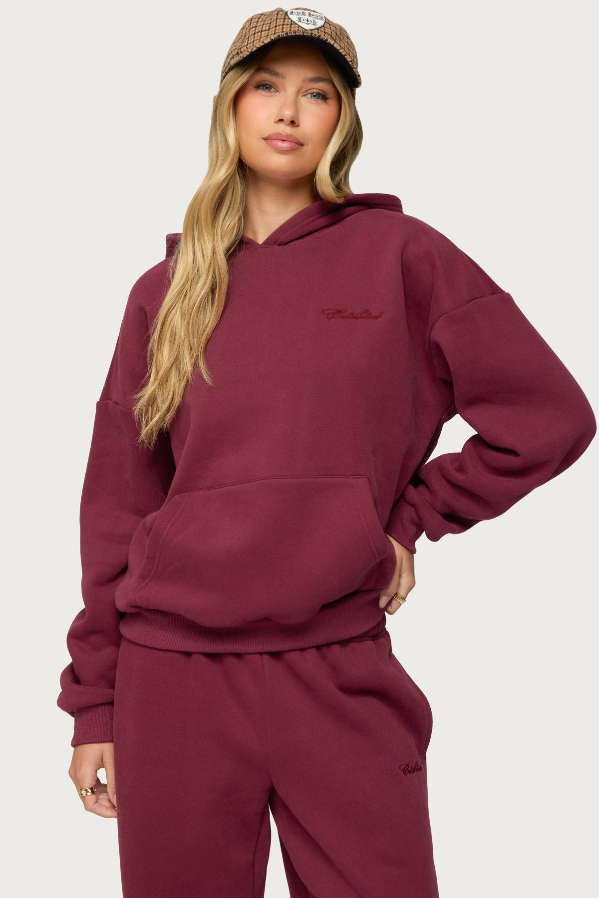 Basic Girl Oversized Edikteds Hoodie