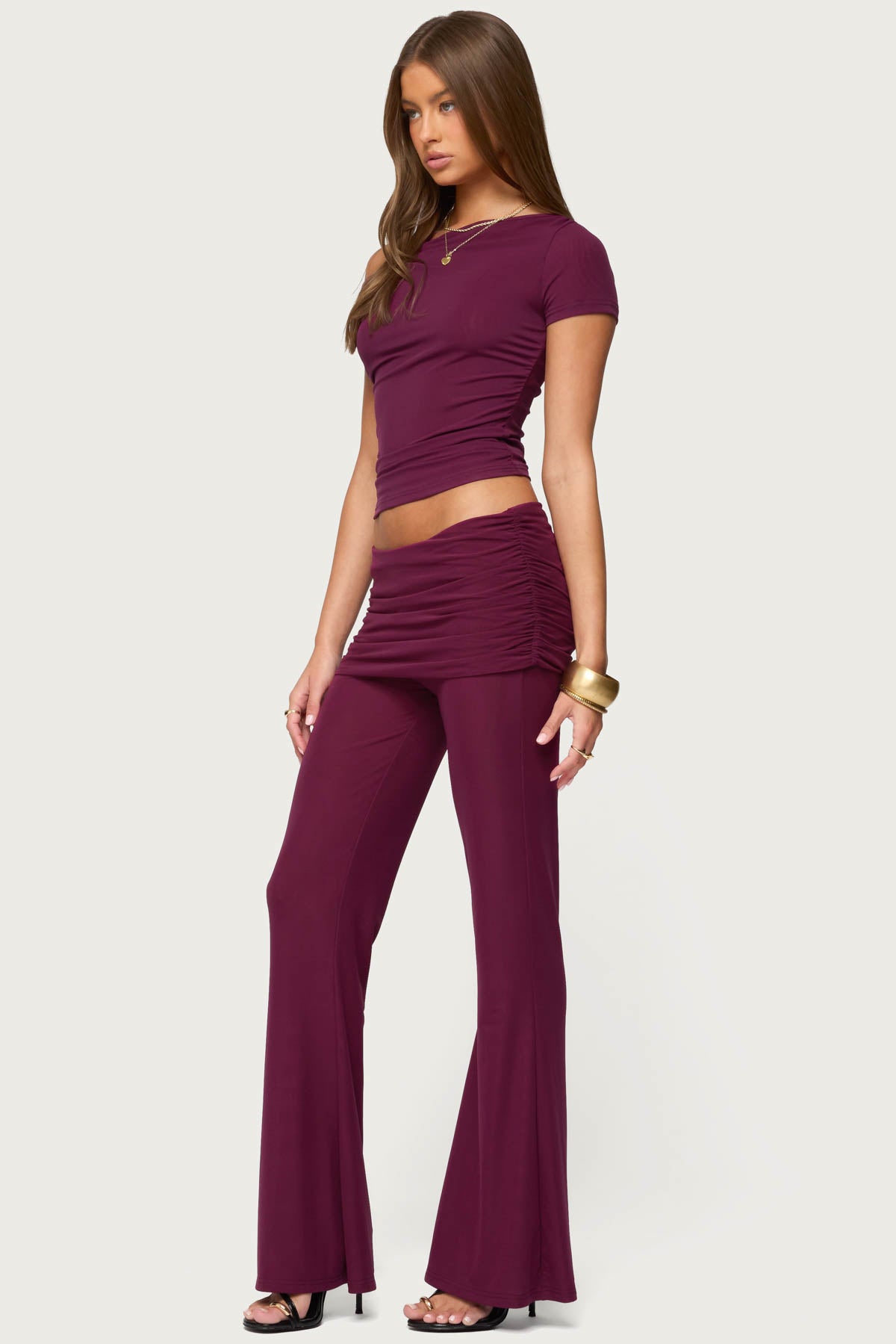 Halli Twisted Off Shoulder Top
