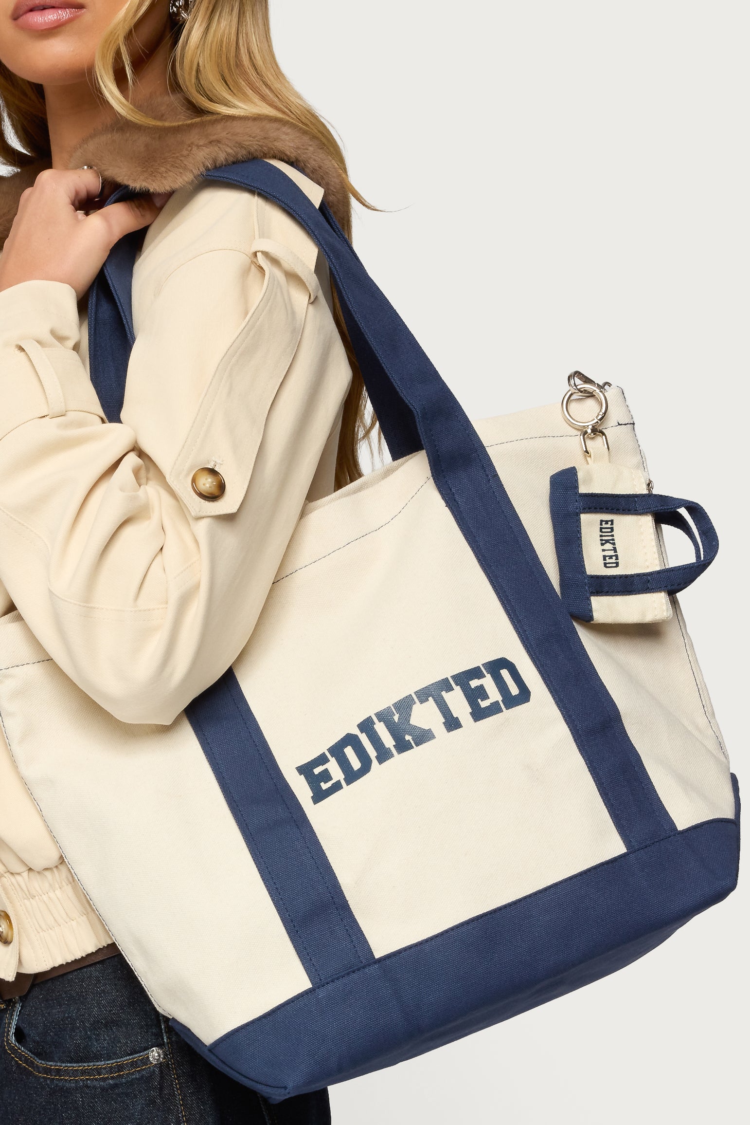 Mini Edikteds Tote Bag Keychain