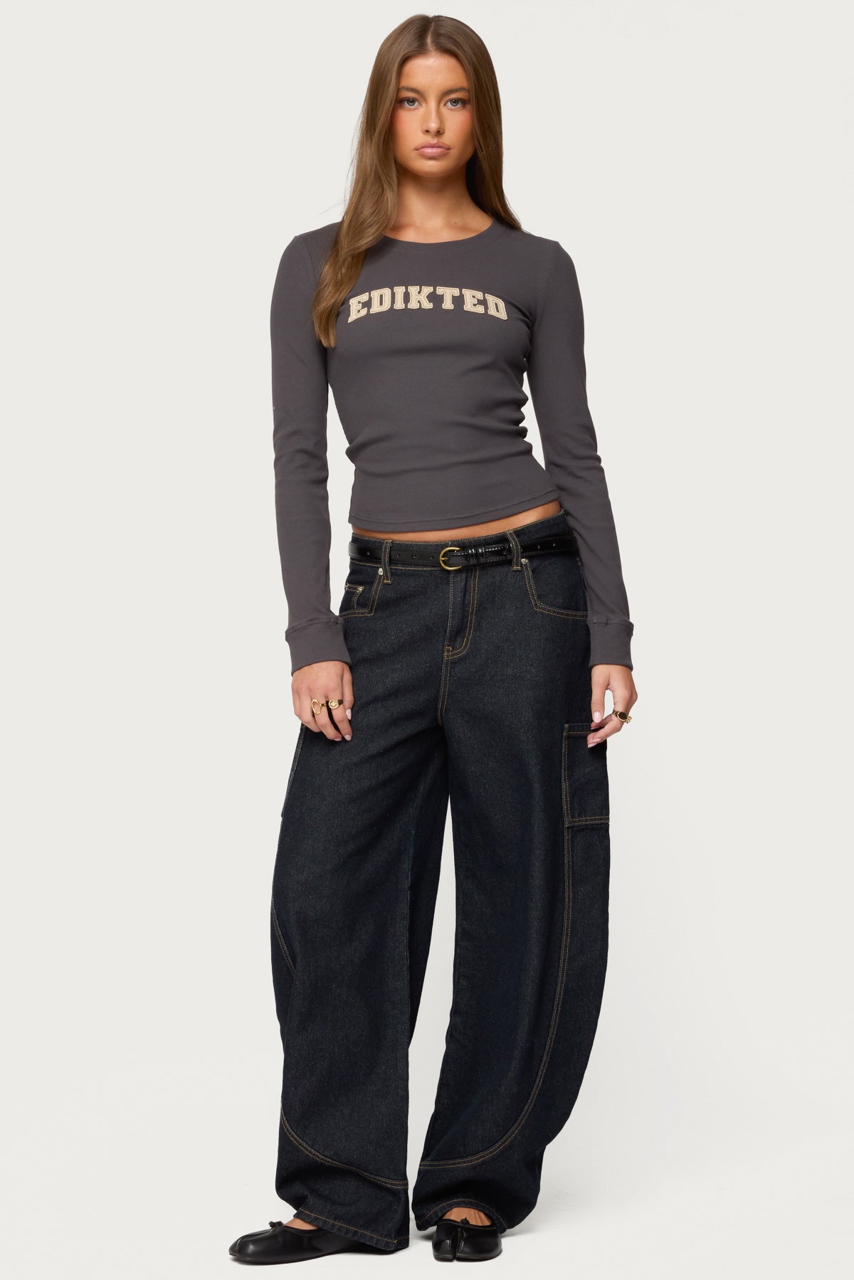 Essential Edikteds Ribbed T Shirt