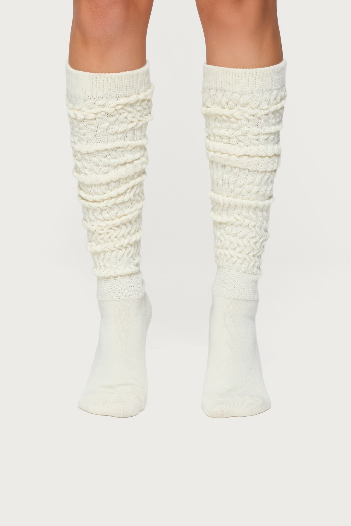 Knee High Scrunch Socks