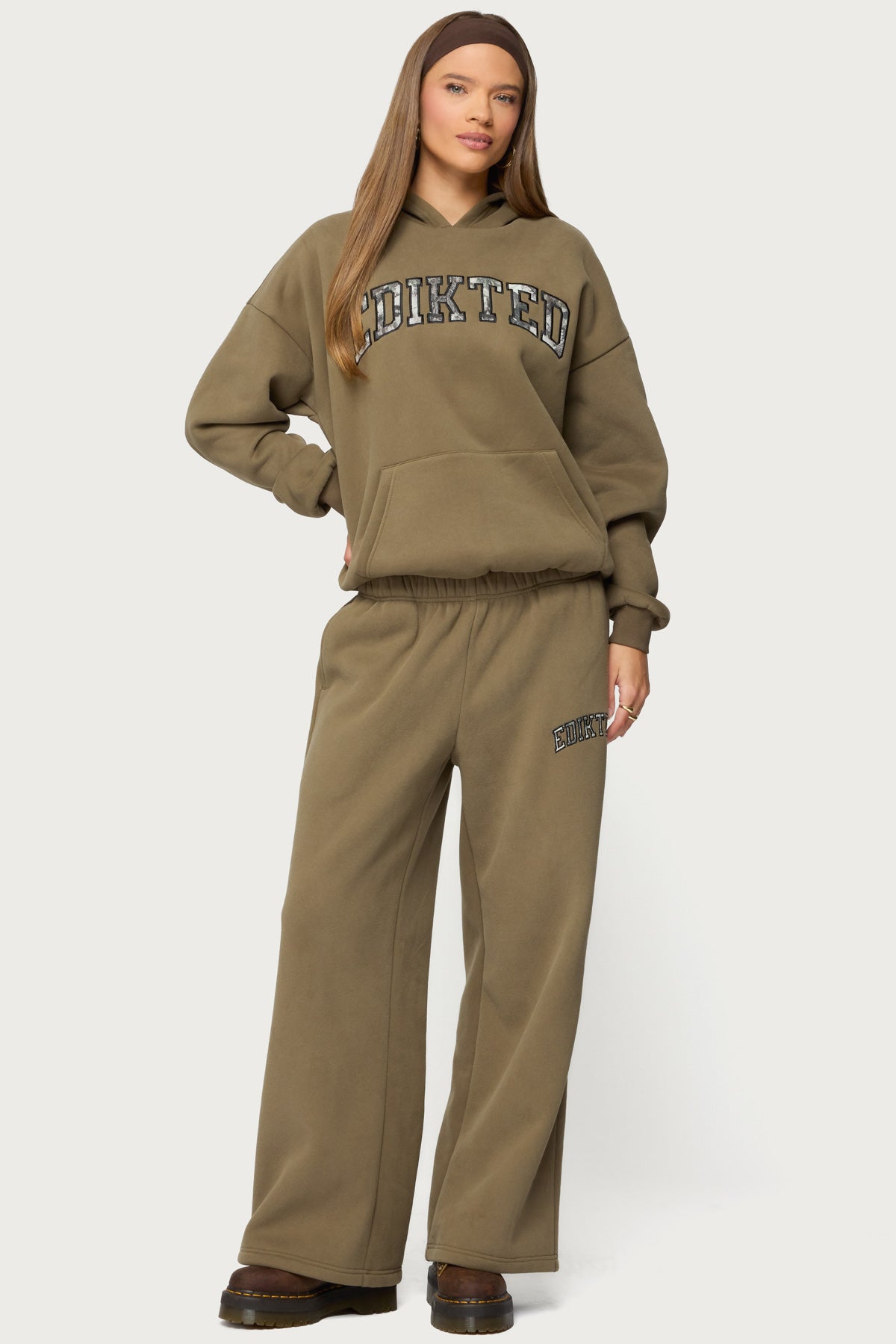 Camo Crush Edikteds Oversized Hoodie