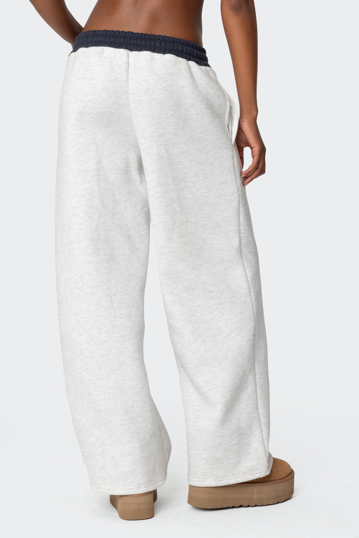Edikteds Contrast Embroidered Sweatpants