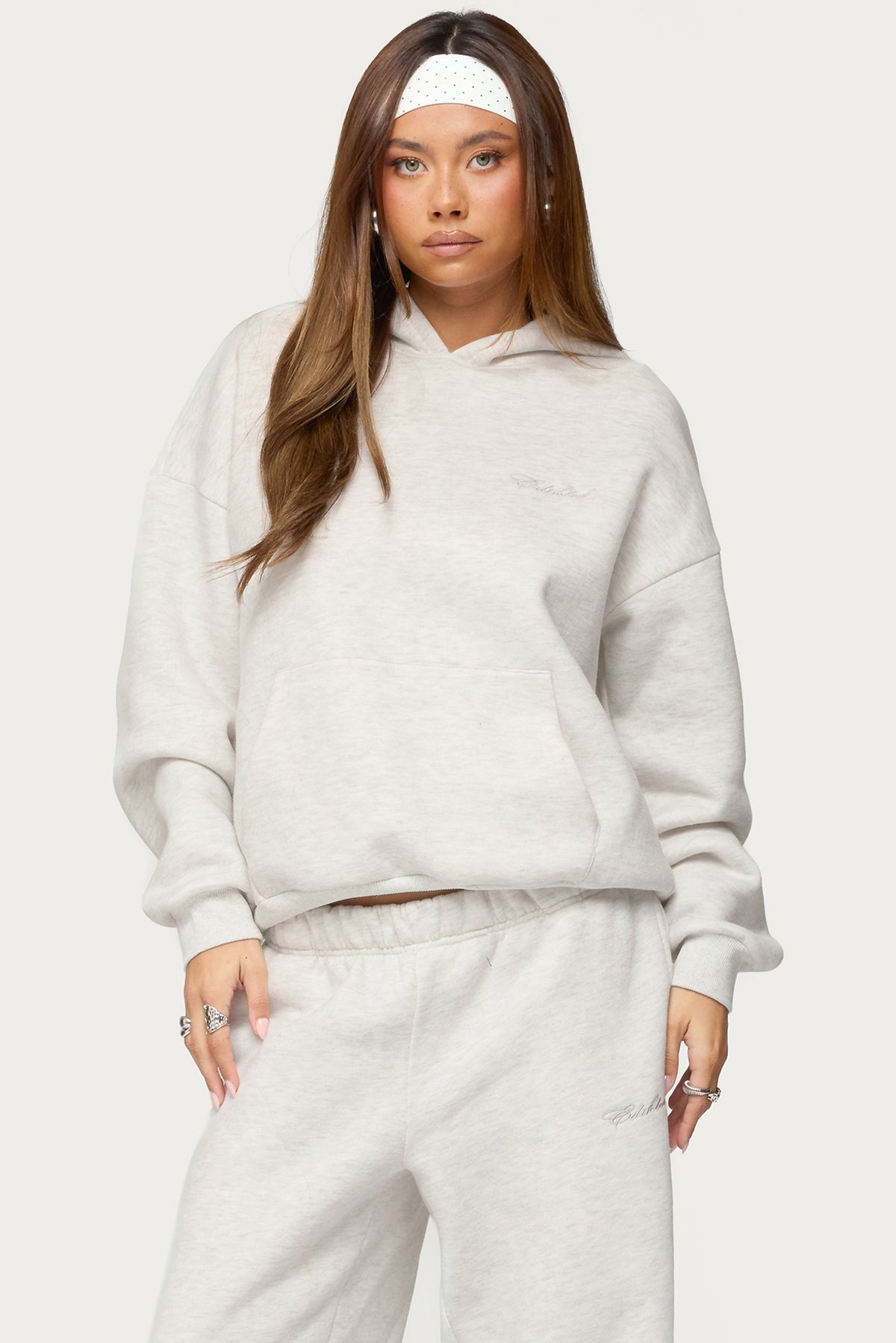 Basic Girl Oversized Edikteds Hoodie