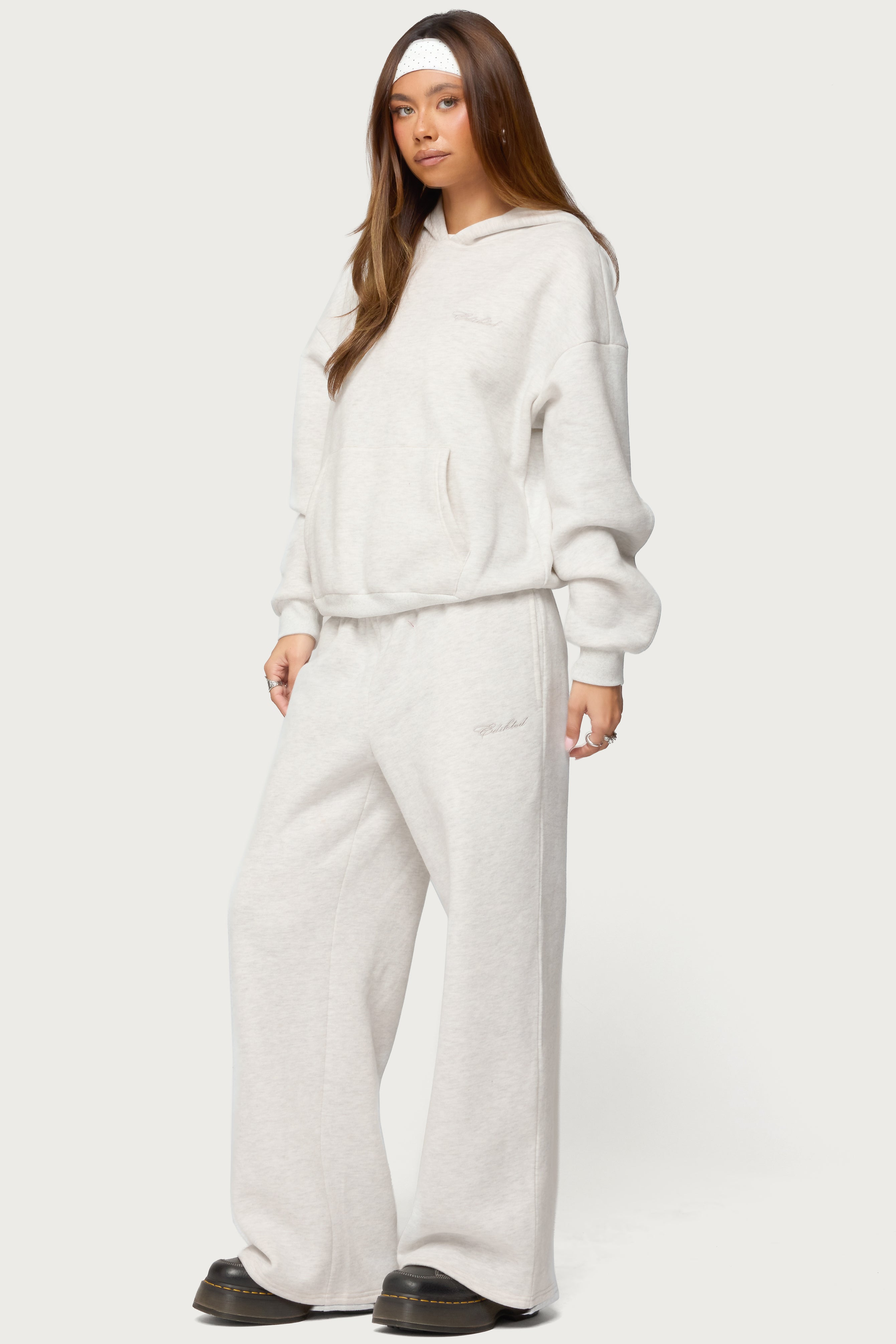 Basic Girl Wide Leg Edikteds Sweatpants
