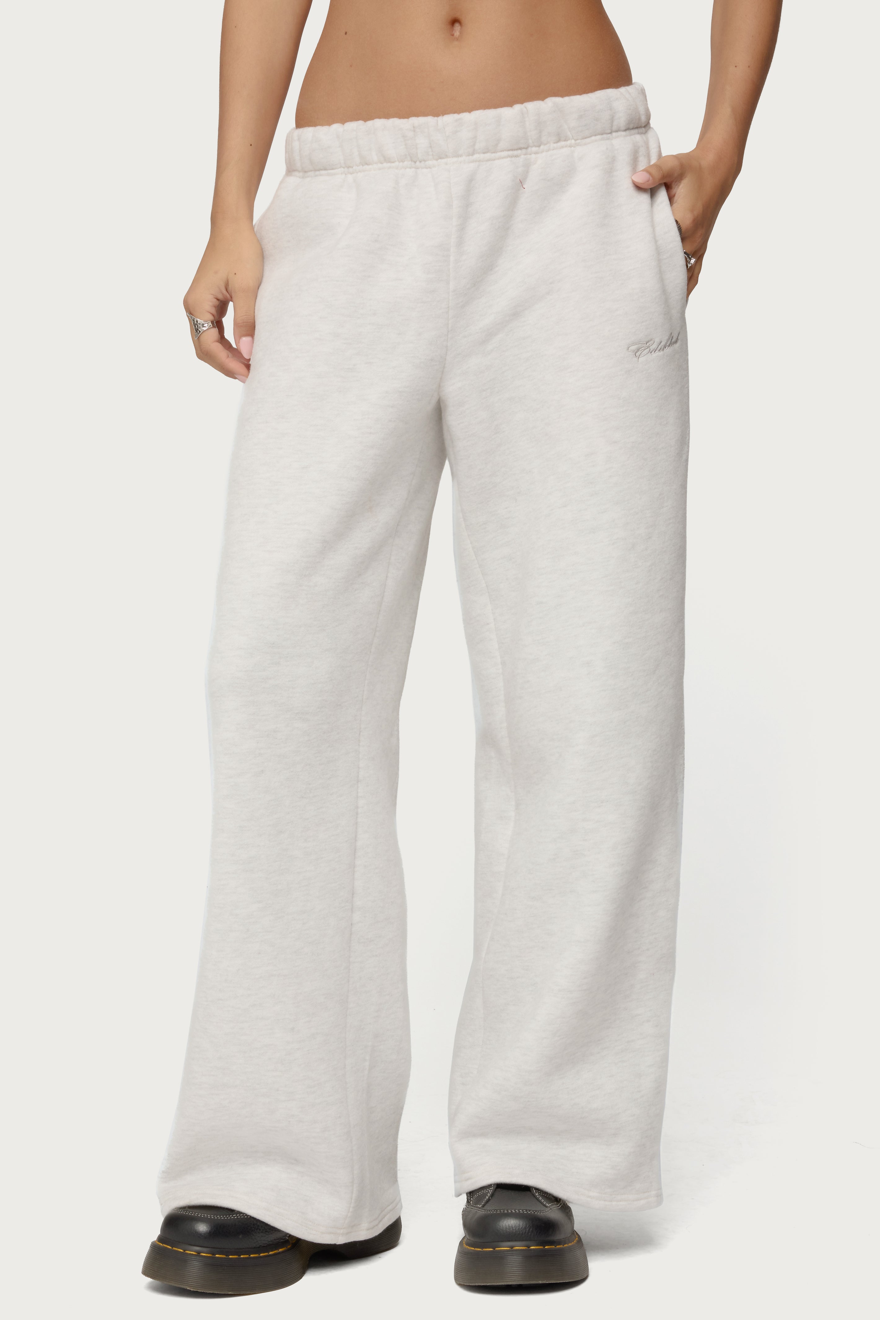 Basic Girl Wide Leg Edikteds Sweatpants