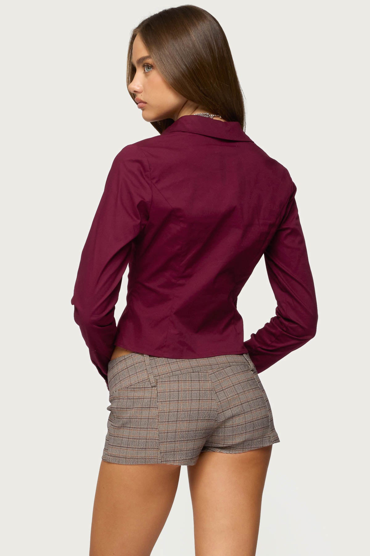 Laurna Tailored Button Up Shirt