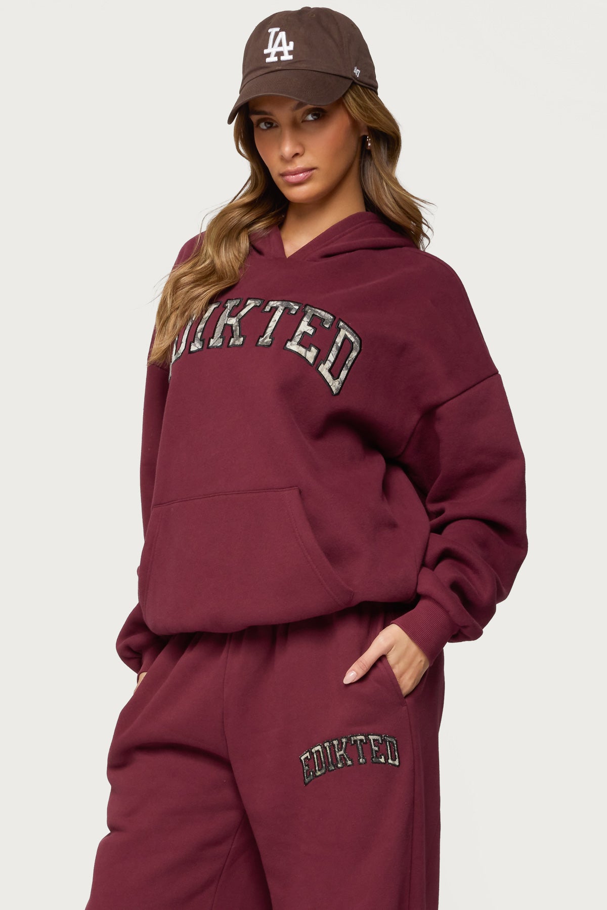 Camo Crush Edikteds Oversized Hoodie