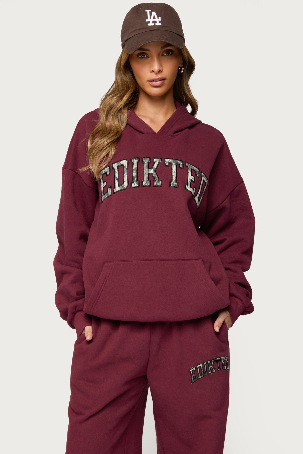 Camo Crush Edikteds Oversized Hoodie