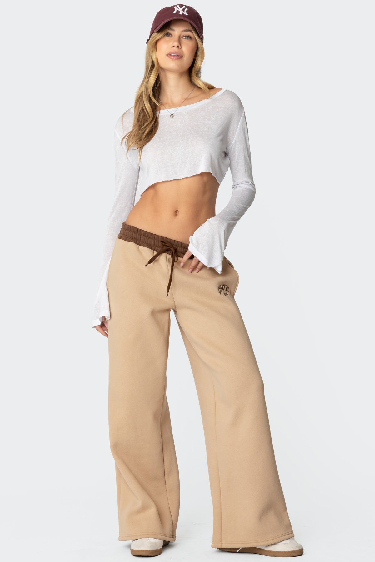 Edikteds Contrast Embroidered Sweatpants