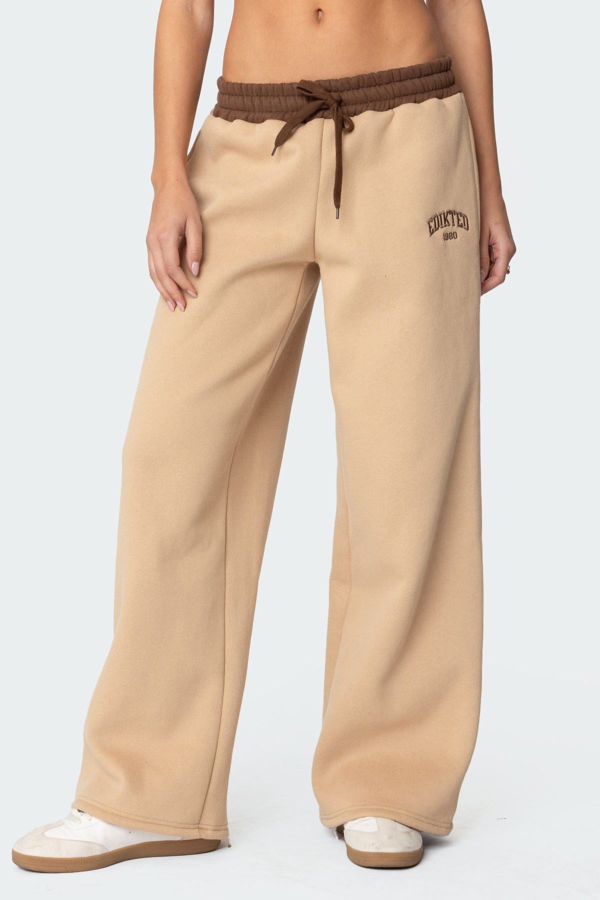 Edikteds Contrast Embroidered Sweatpants