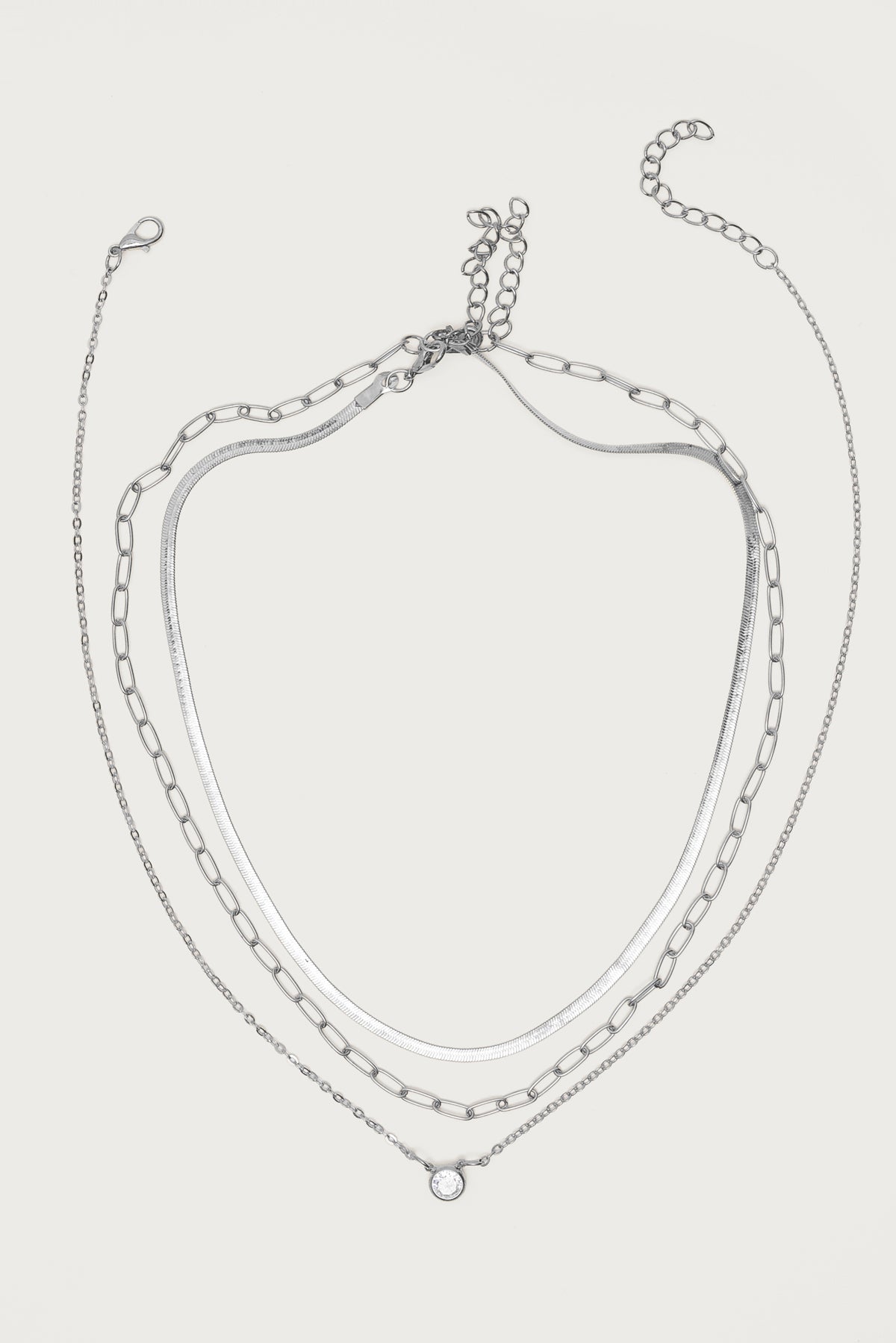 Mixed Chain Necklace Set
