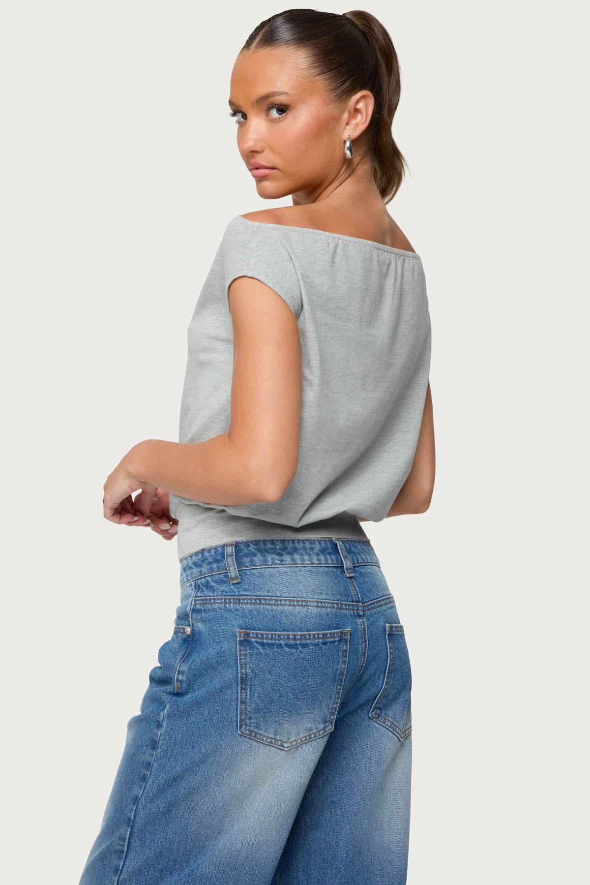 So London off shoulder top