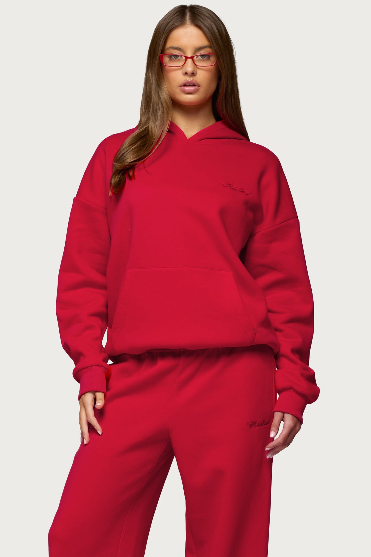 Basic Girl Oversized Edikteds Hoodie