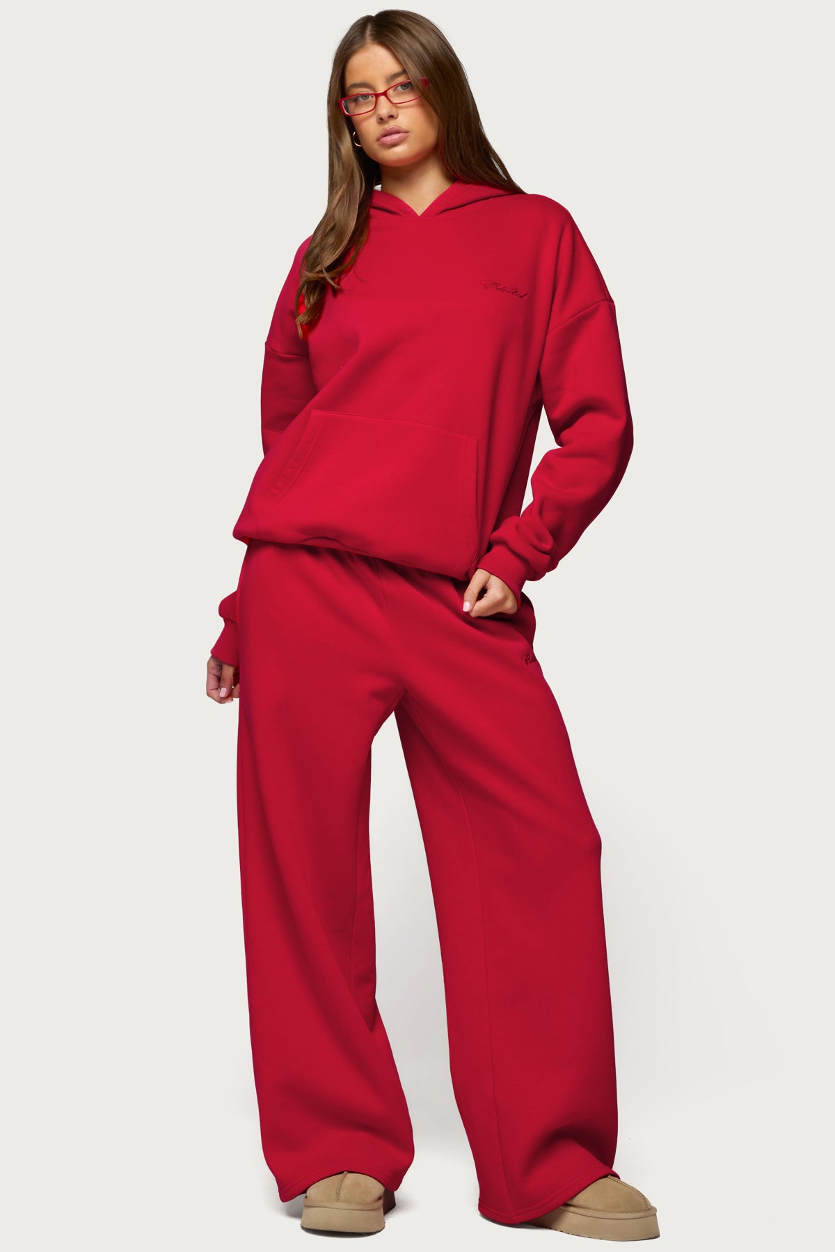 Basic Girl Wide Leg Edikteds Sweatpants