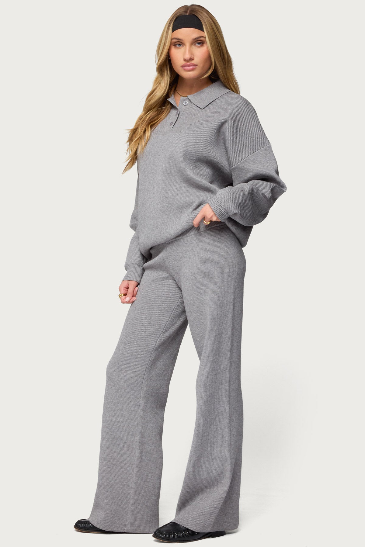 Lorie Wide Leg Knit Pants