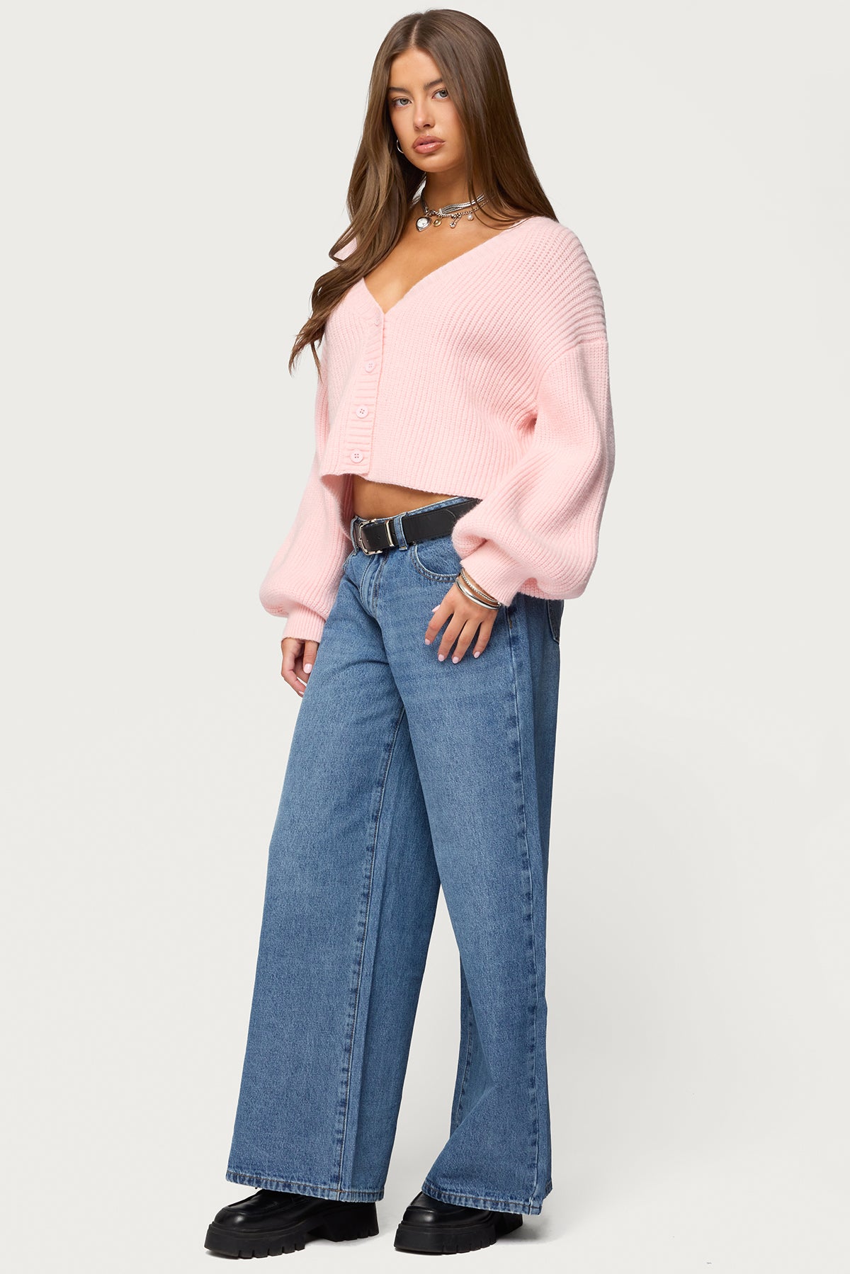 Skye Low Rise Baggy Jeans