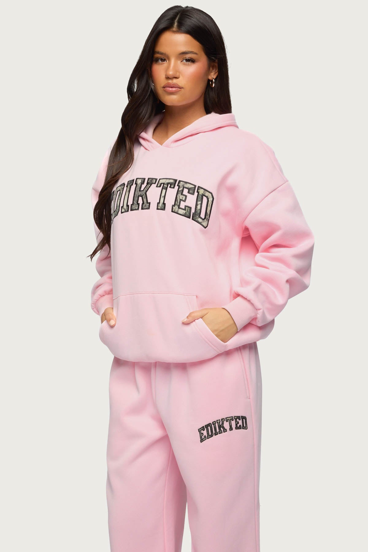 Camo Crush Edikteds Oversized Hoodie