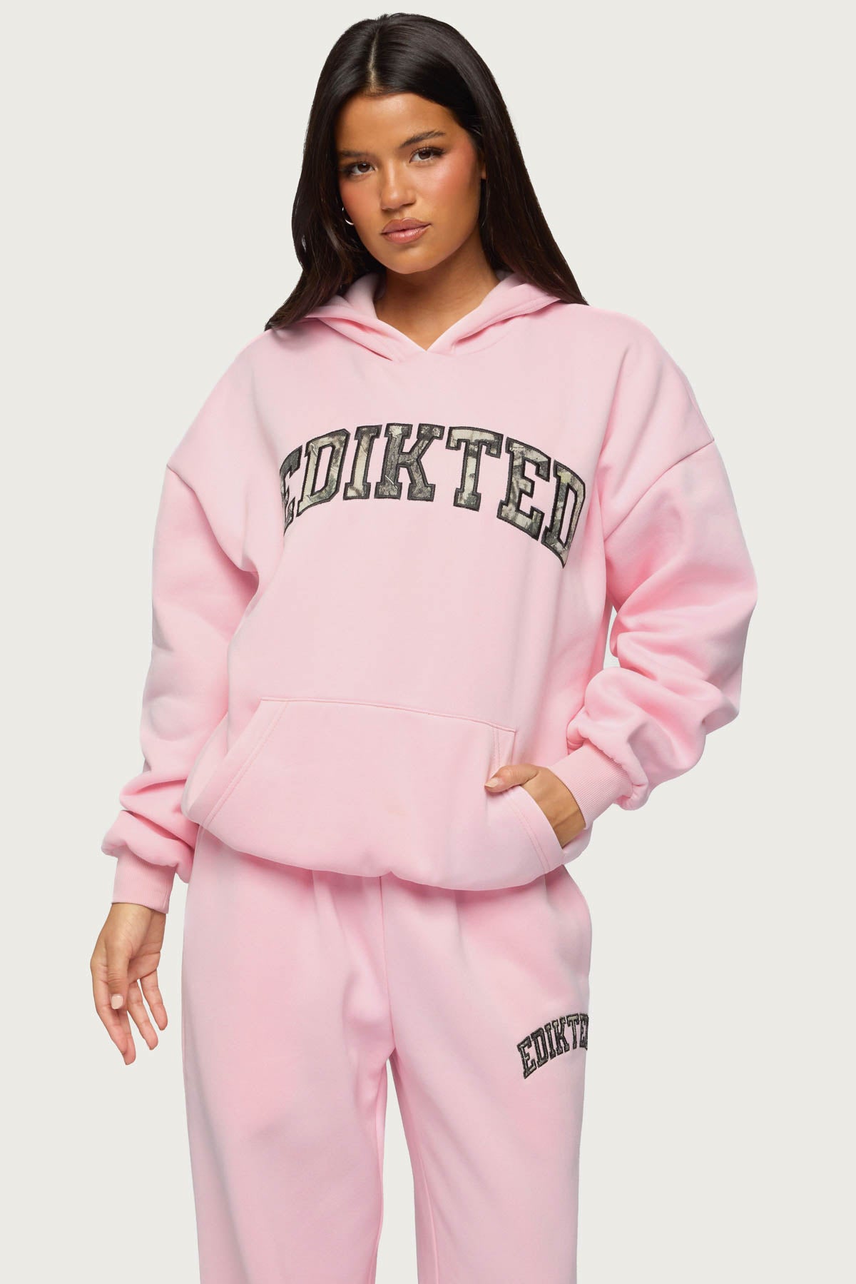 Camo Crush Edikteds Oversized Hoodie