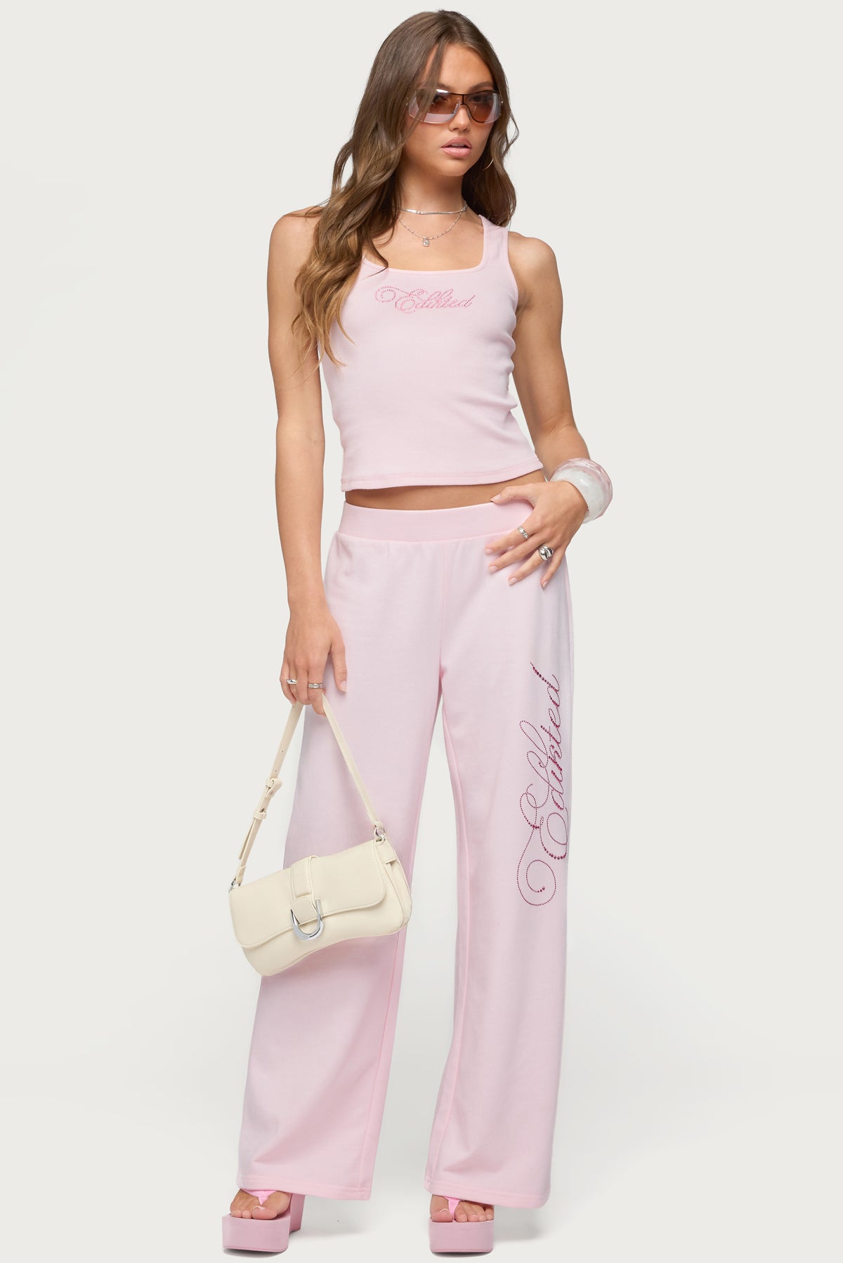 Edikteds Studio Rhinestone Sweatpants