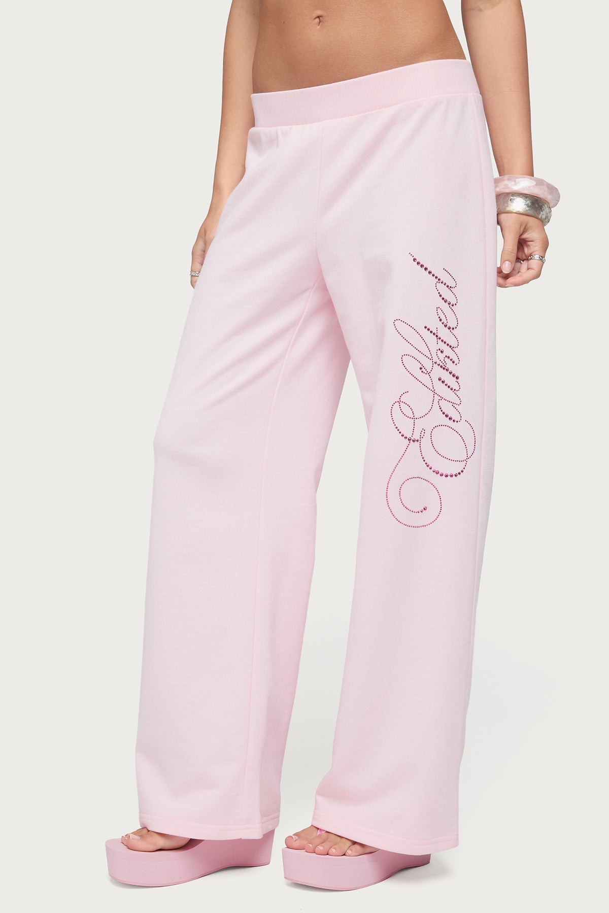 Edikteds Studio Rhinestone Sweatpants