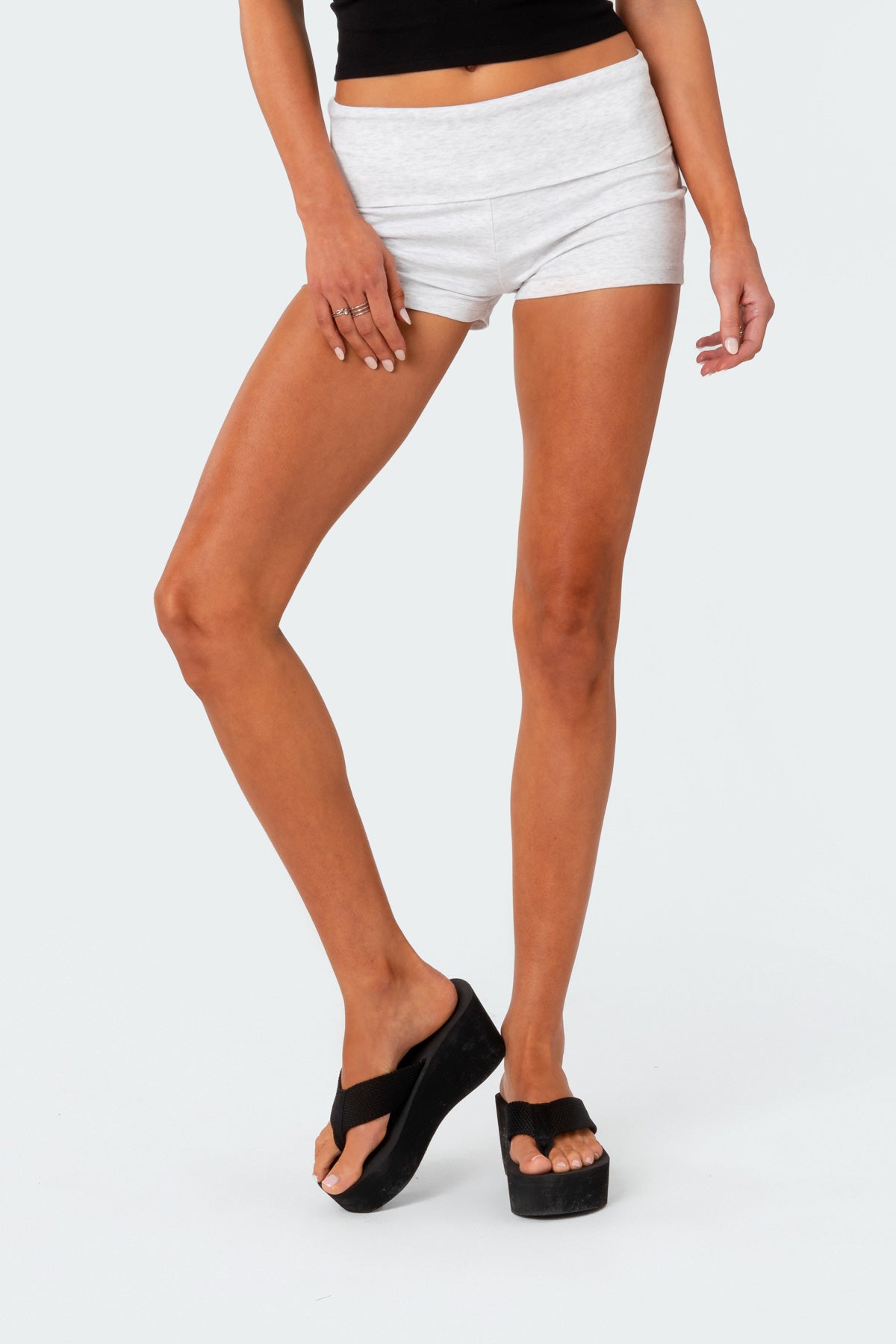 I Love Me Fold Over Shorts