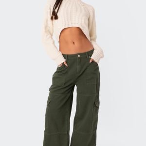 Ember Denim Cargo Pants