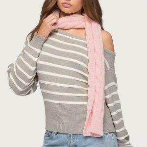 Cable Knit Scarf