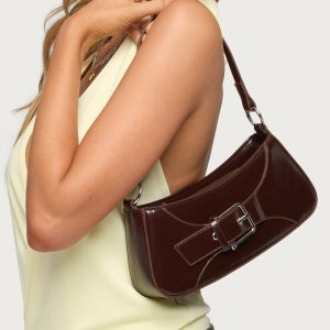 Buckle Up Faux Leather Bag